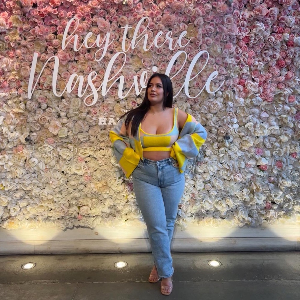 Riffraff cropped sweater set